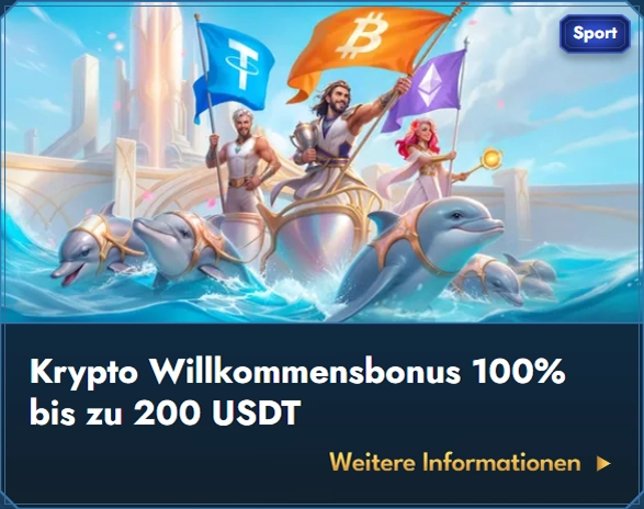 welcome-bonus-4 Krypto-Willkommensbonus Sport 100 Prozent 200 USDT